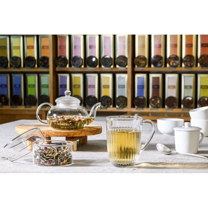 Thé vert oolong melon baies de goji | Infusions & Thés vrac laGrange