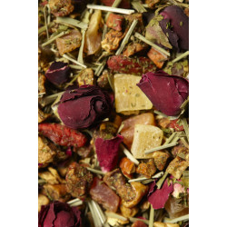 Infusion fruits exotiques rose menthe | Infusions vrac laGrange
