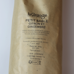Petit sablé citron & gingembre I Maison laGrange